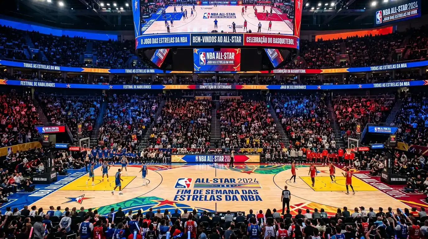 Apostas no NBA All-Star Weekend com mercados e peculiaridades do evento