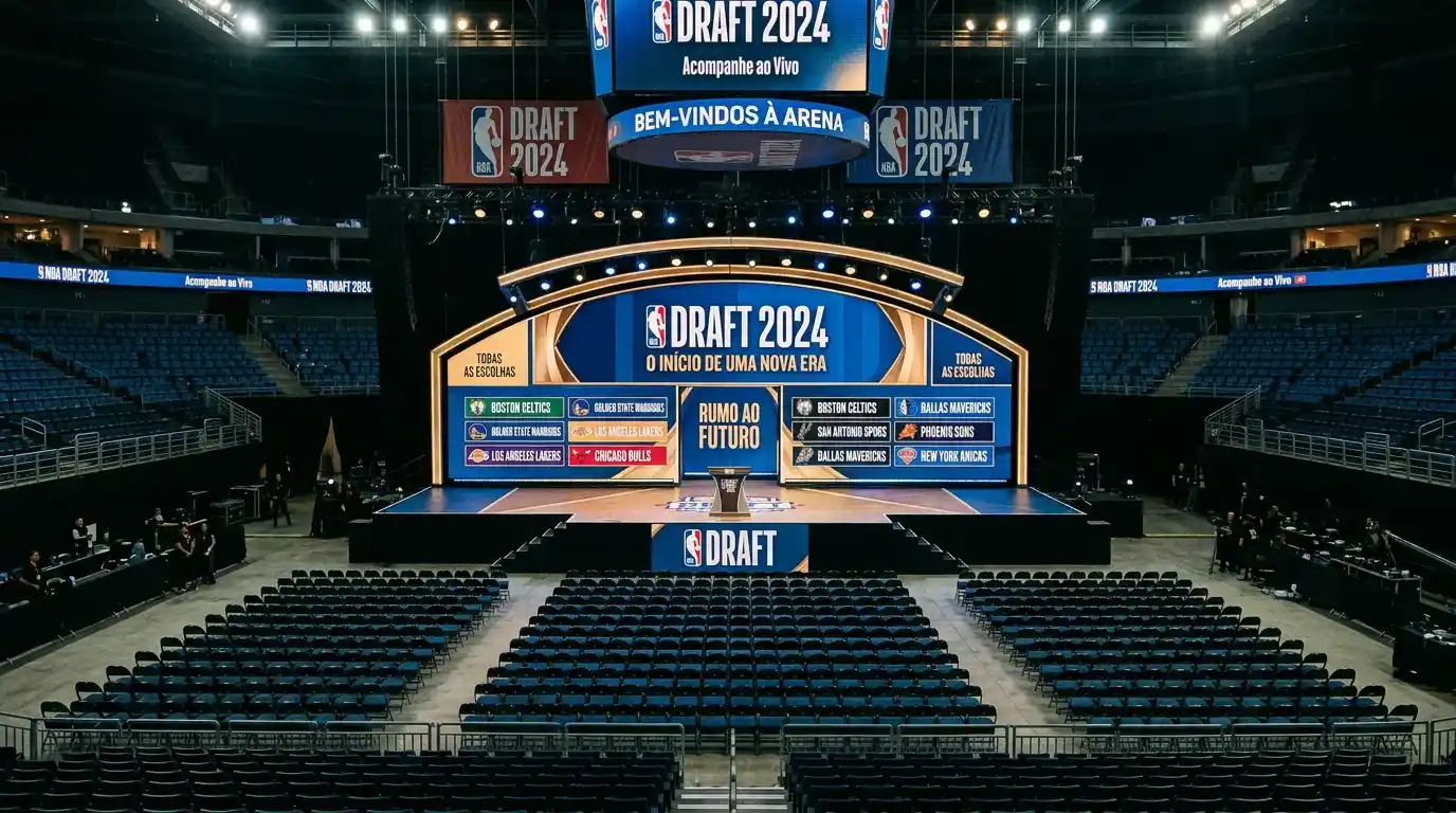 Apostas no draft NBA com mercados de primeira escolha e avaliação de prospects