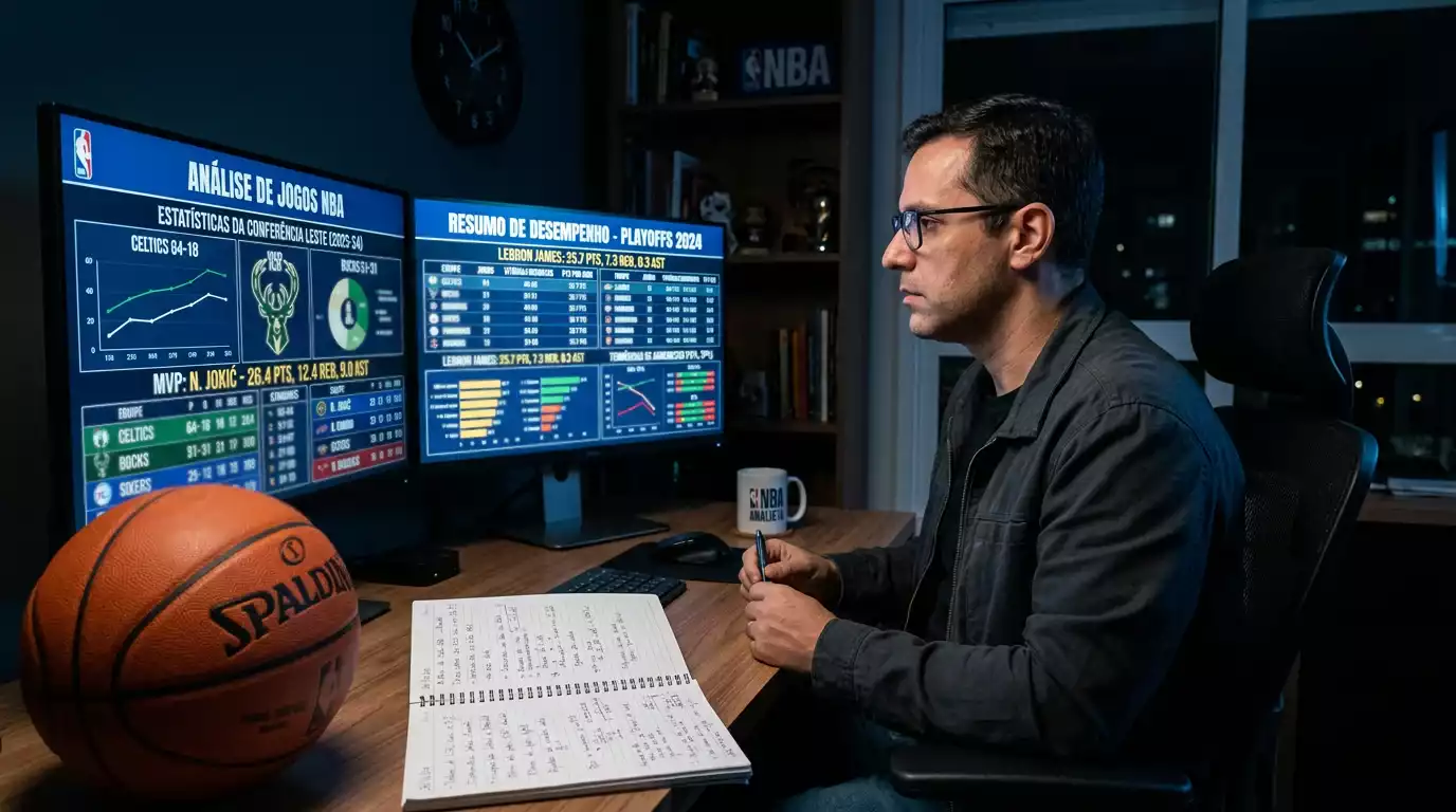 Estratégia de apostas em basquetebol NBA com análise de métricas avançadas